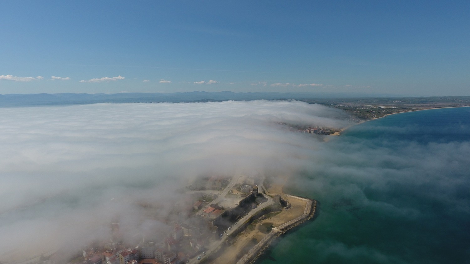 Sinop’ta sis bulutu güzelliği #sinop