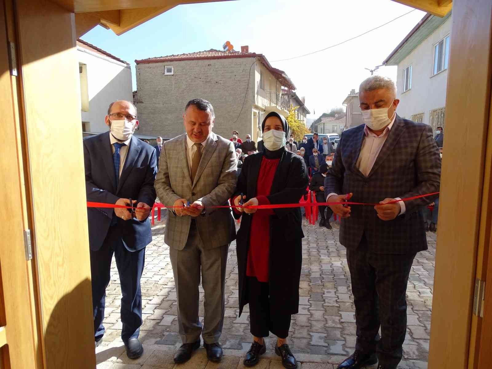 Hisarcık’ta Diyanet Gençlik Merkezi açıldı #kutahya