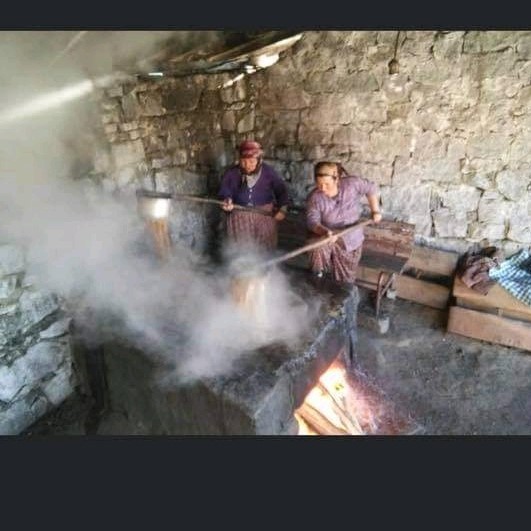 Burhaniye’de üzüm pekmezleri hazırlandı #balikesir