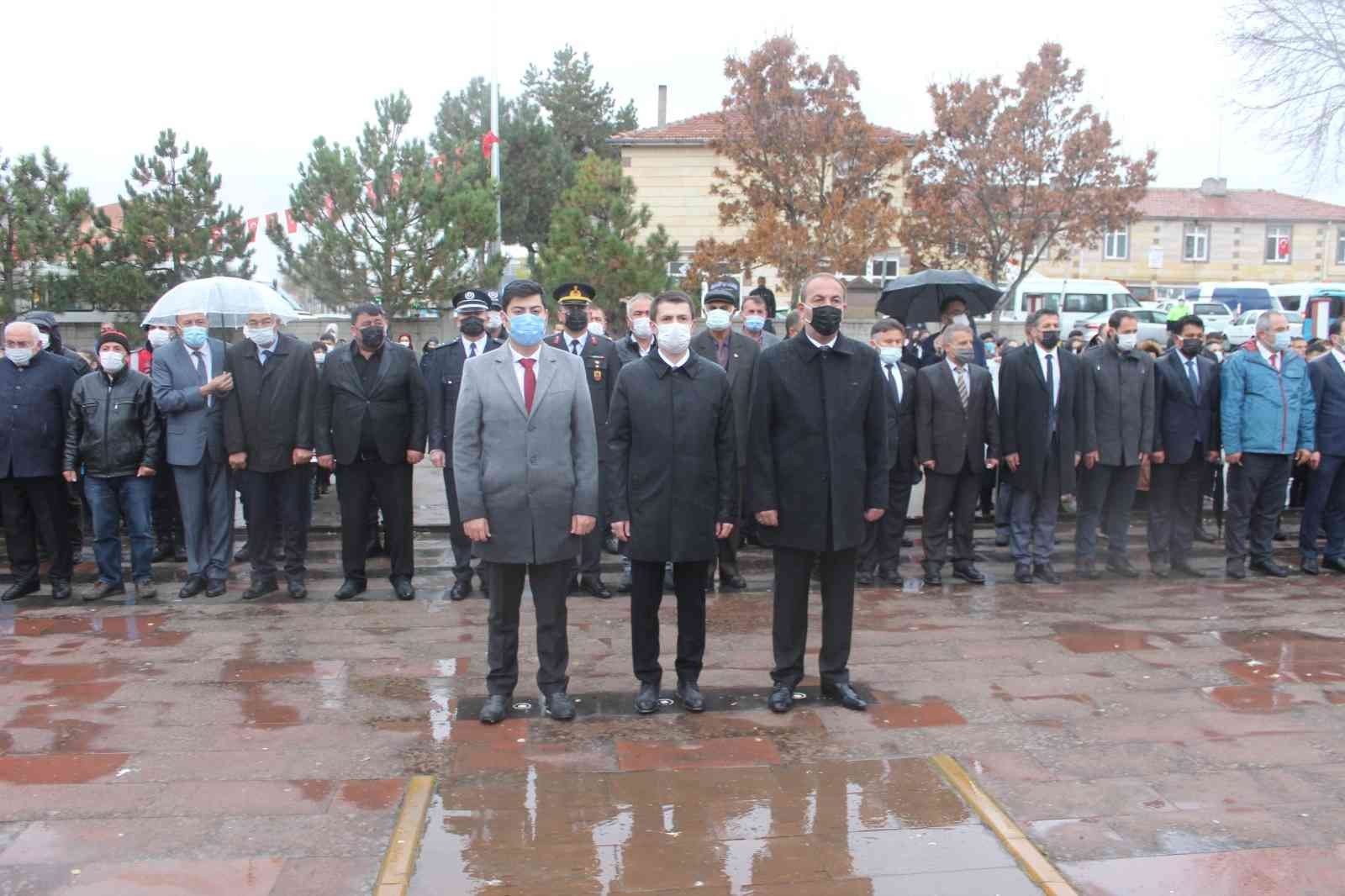 Develi ve Tomarza’da 10 Kasım törenleri düzenlendi #kayseri