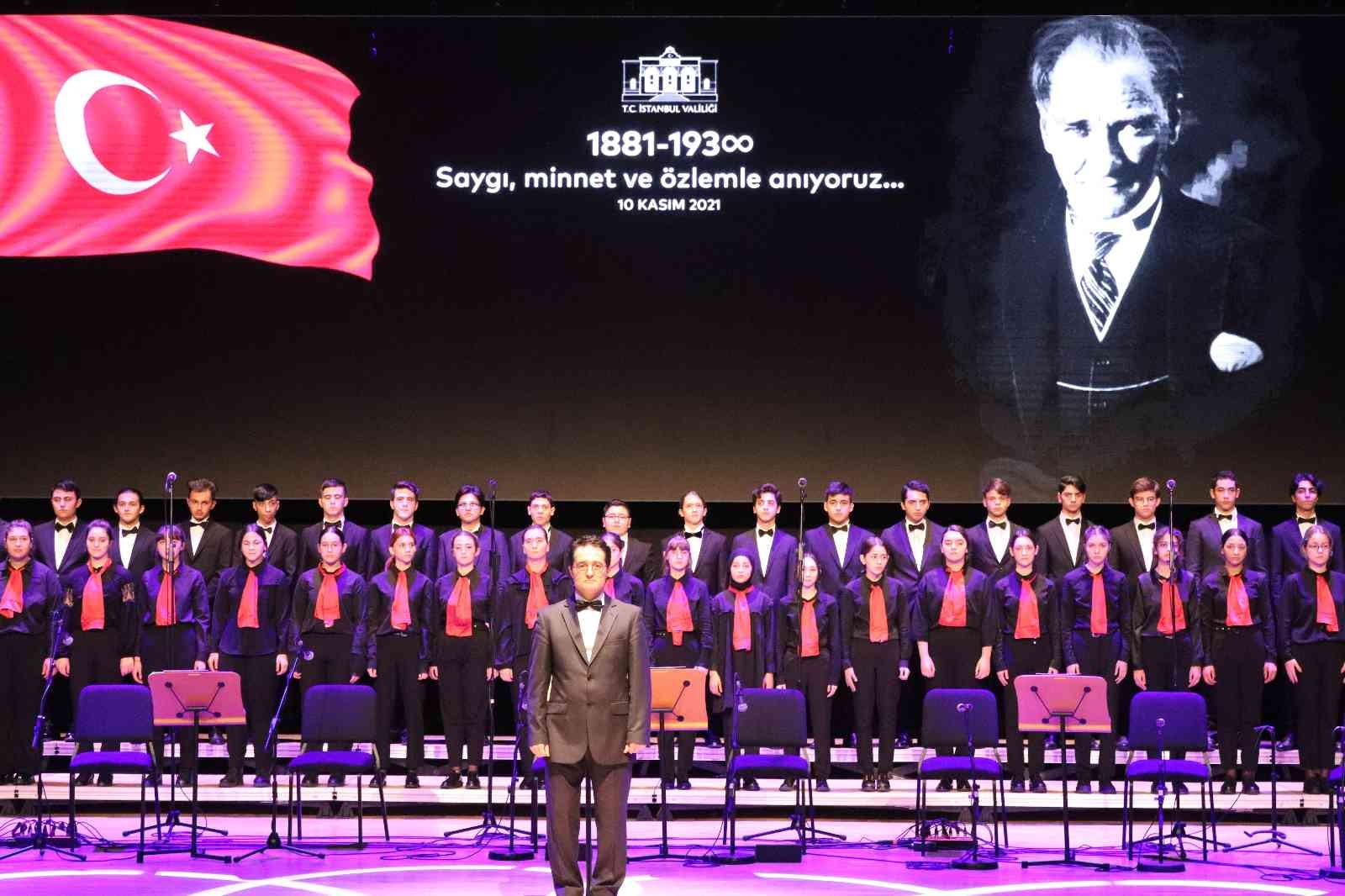 İstanbul Valiliğinden Gazi Mustafa Kemal Atatürk’ü anma töreni #istanbul