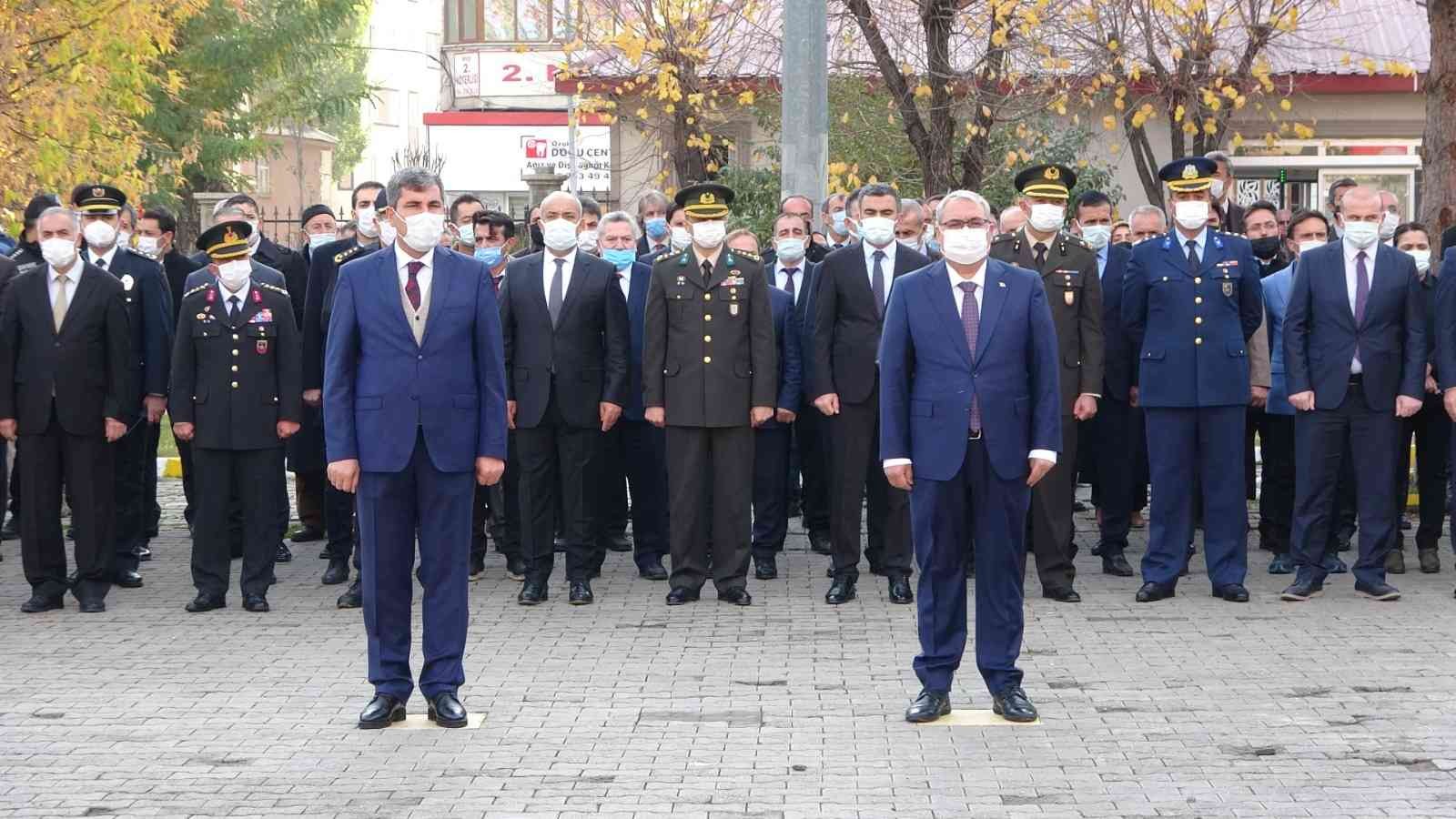 Muş’ta 10 Kasım Atatürk’ü Anma Günü programı