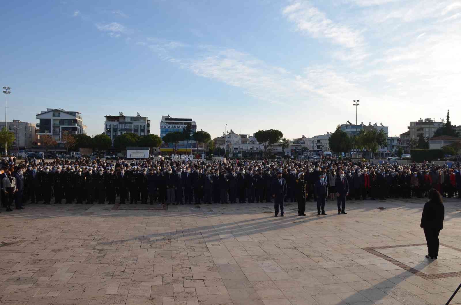 Atatürk, Didim’de düzenlenen törenle anıldı #aydin
