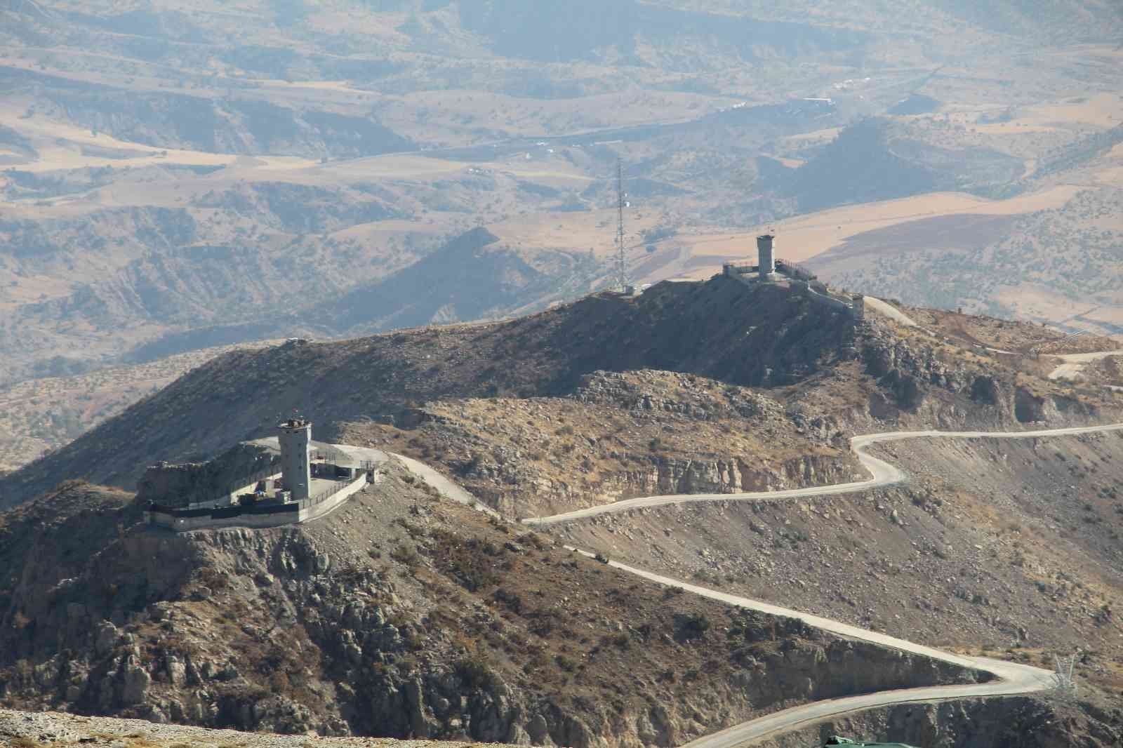 Cudi Dağı yaşam alanlı kuleler ve yol ağlarıyla donatıldı #sirnak