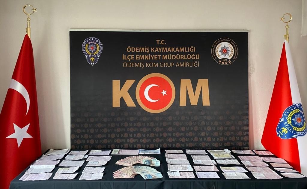 İzmir’de tefecilik operasyonu: 2 gözaltı #izmir