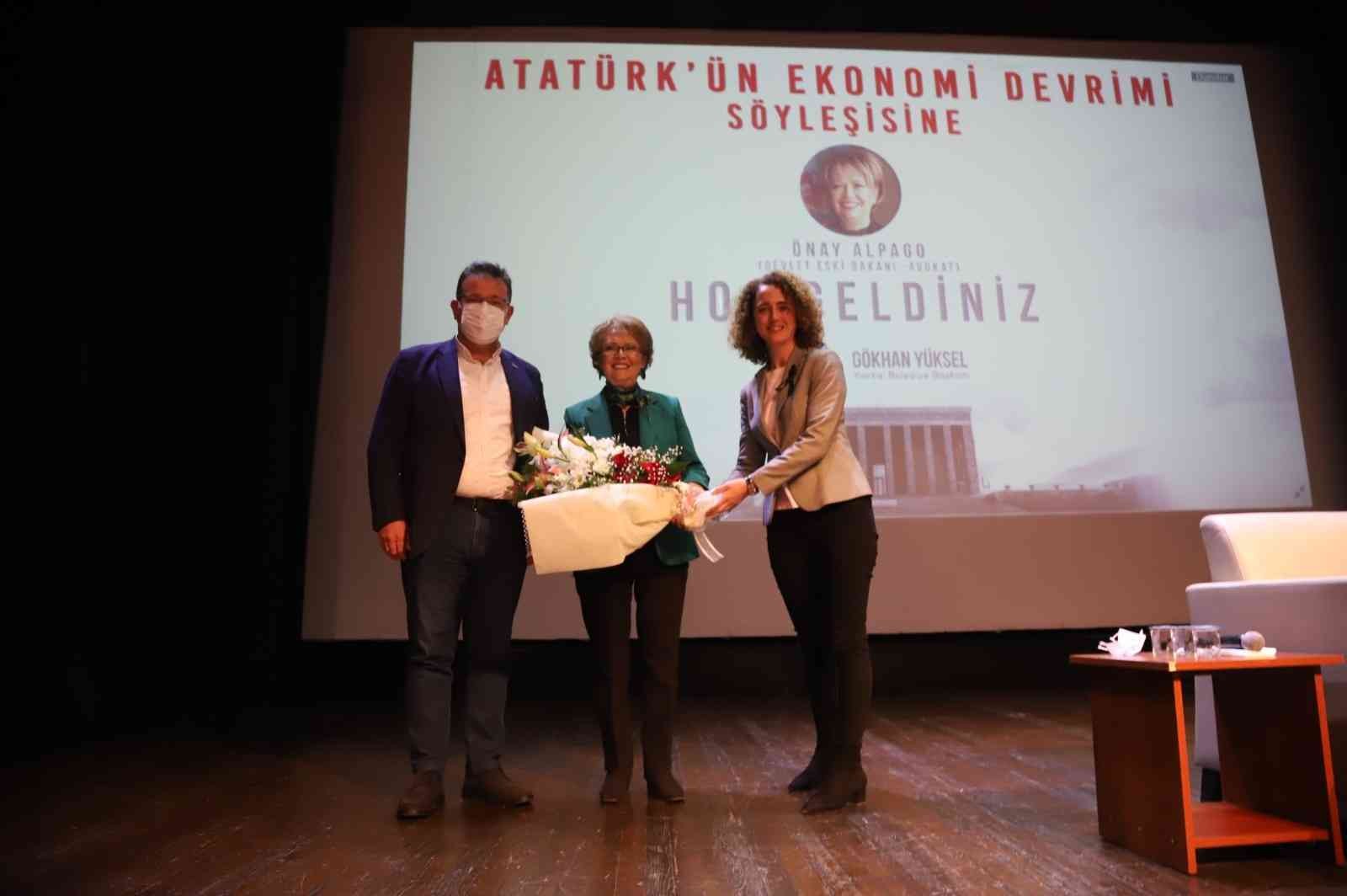 Eski devlet bakanı Önay Alpago, Atatürk’ün ekonomi devrimlerini anlattı #istanbul