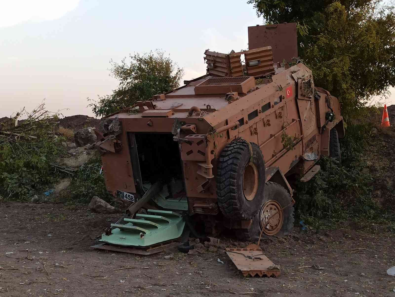 Hatay’da askeri araç devrildi: 7 yaralı