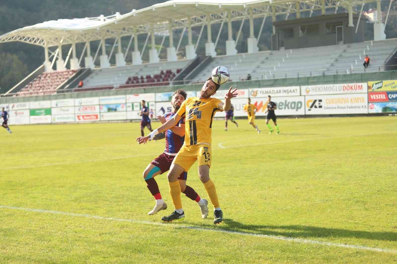 TFF 2. Lig: Hekimoğlu Trabzon FK: 1 - Bayburt Özel İdare: 1 #trabzon