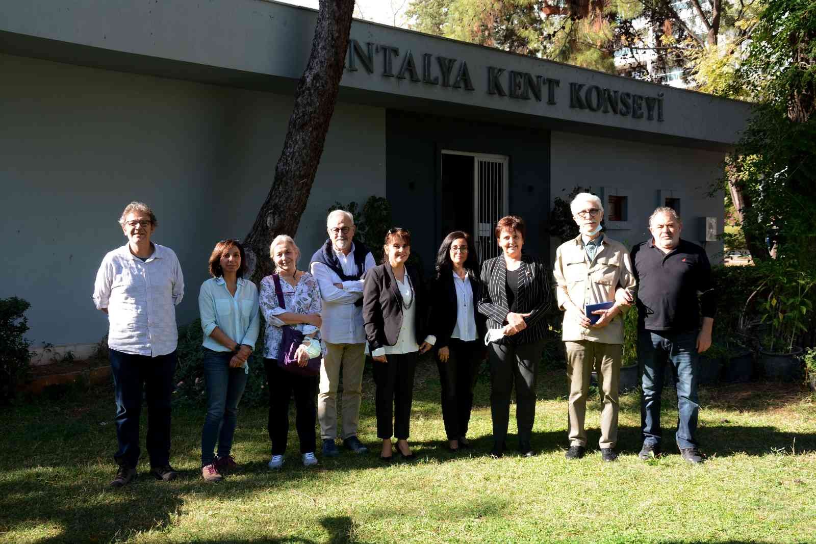 Antalya Kent Konseyi’nde Kültürel Miras Çalışma Grubu oluşturuldu #antalya