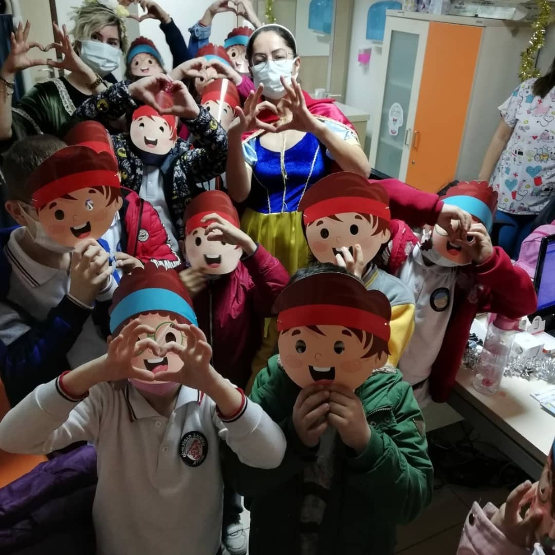 Aydın Kadın Doğum ve Çocuk Hastalıkları Hastanesi minik öğrencileri ağırladı #aydin
