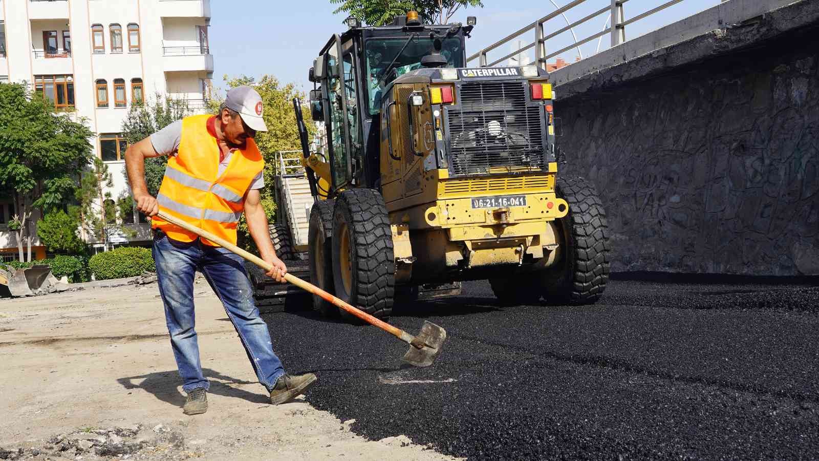 Keçiören belediyesinden rekor asfalt yatırımı #ankara