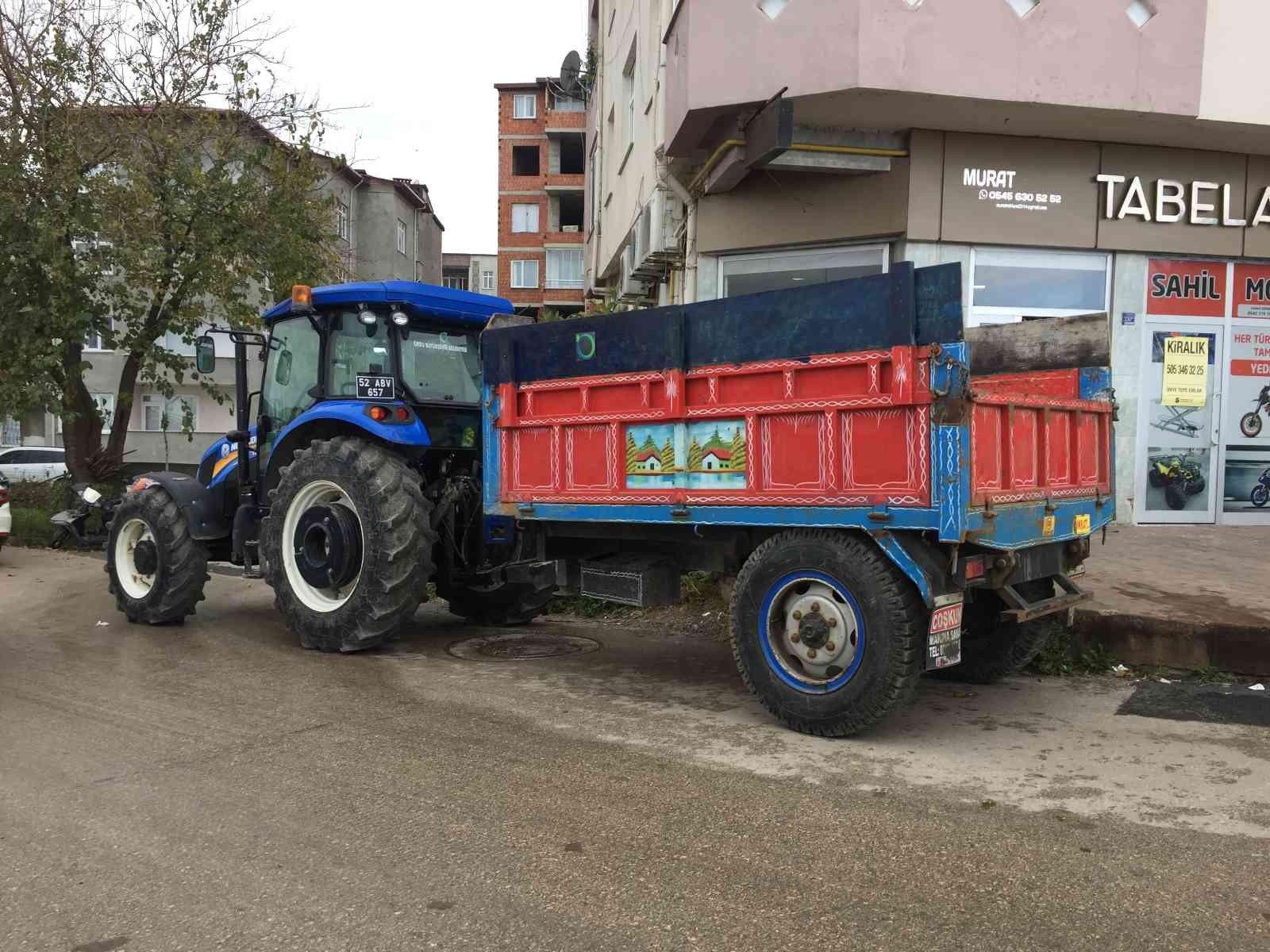 Minik Serhat traktörün altında can verdi #ordu