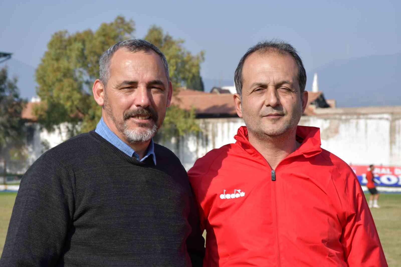 Sökespor’un yeni teknik direktörü Hakan Şimşek, ilk idmana çıktı #aydin