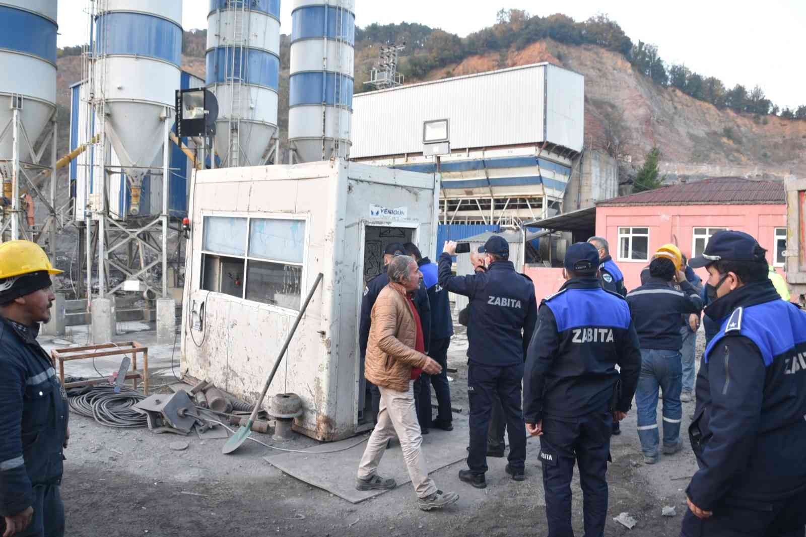 Kdz. Ereğli’de cüruf geri kazanım tesisi mühürlendi #zonguldak
