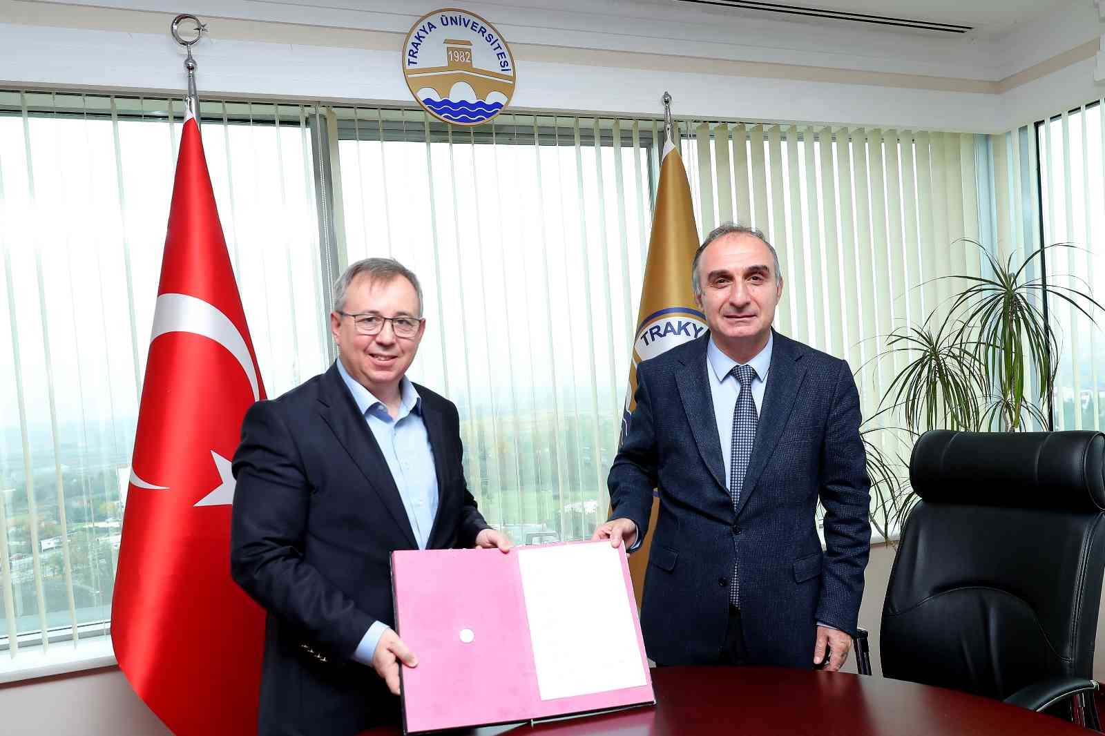 Edirne’de iş birliği protokolü ile üniversitede “Genç Ofis” açılıyor #edirne