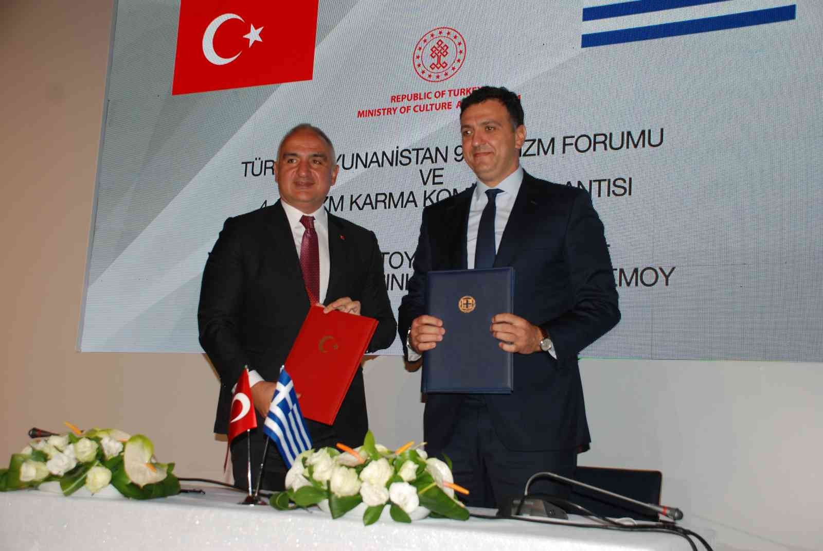 Türkiye ve Yunanistan, turizm işbirliği için bir araya geldi #izmir