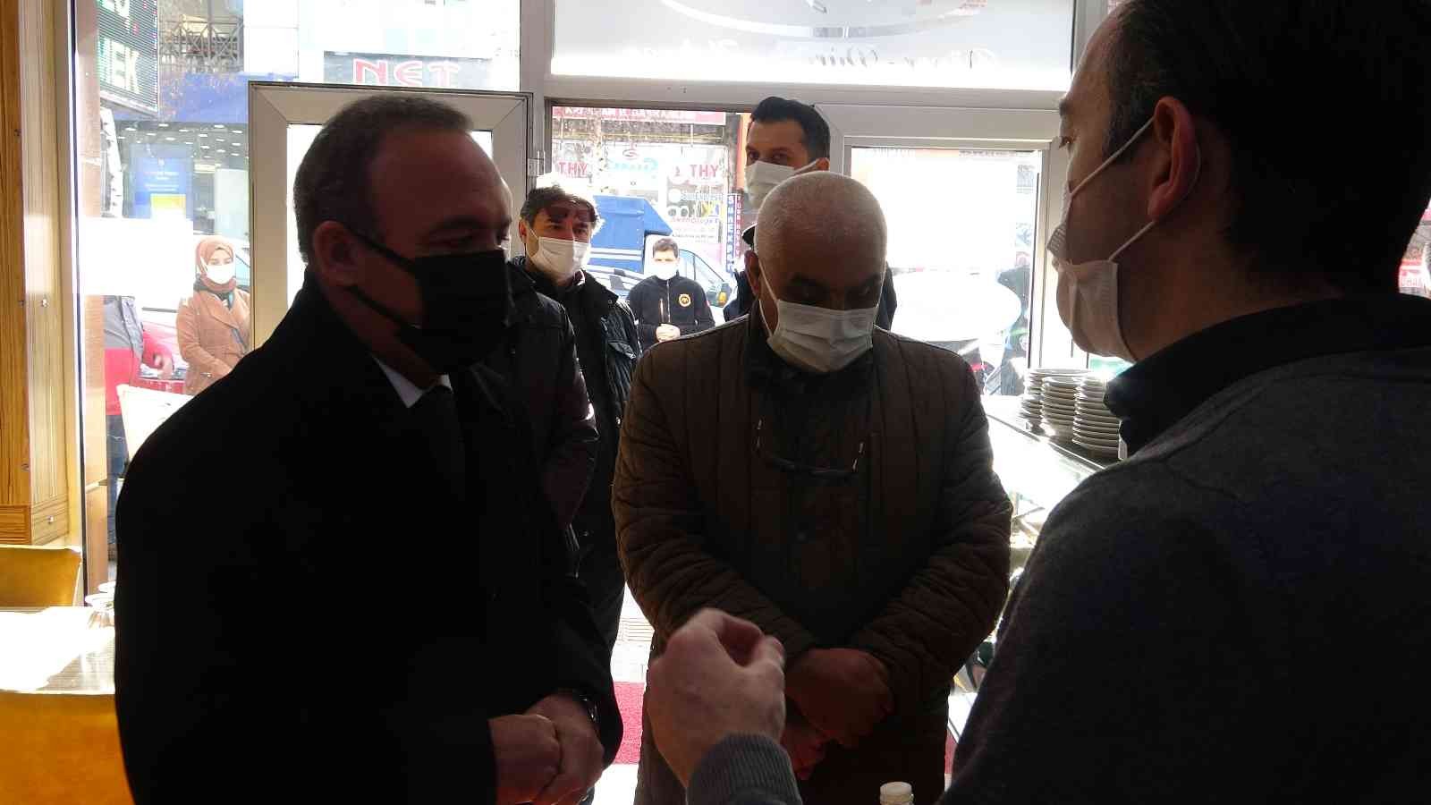 Ardahan Valisi Öner, aşı olmayan esnafı uyardı #ardahan