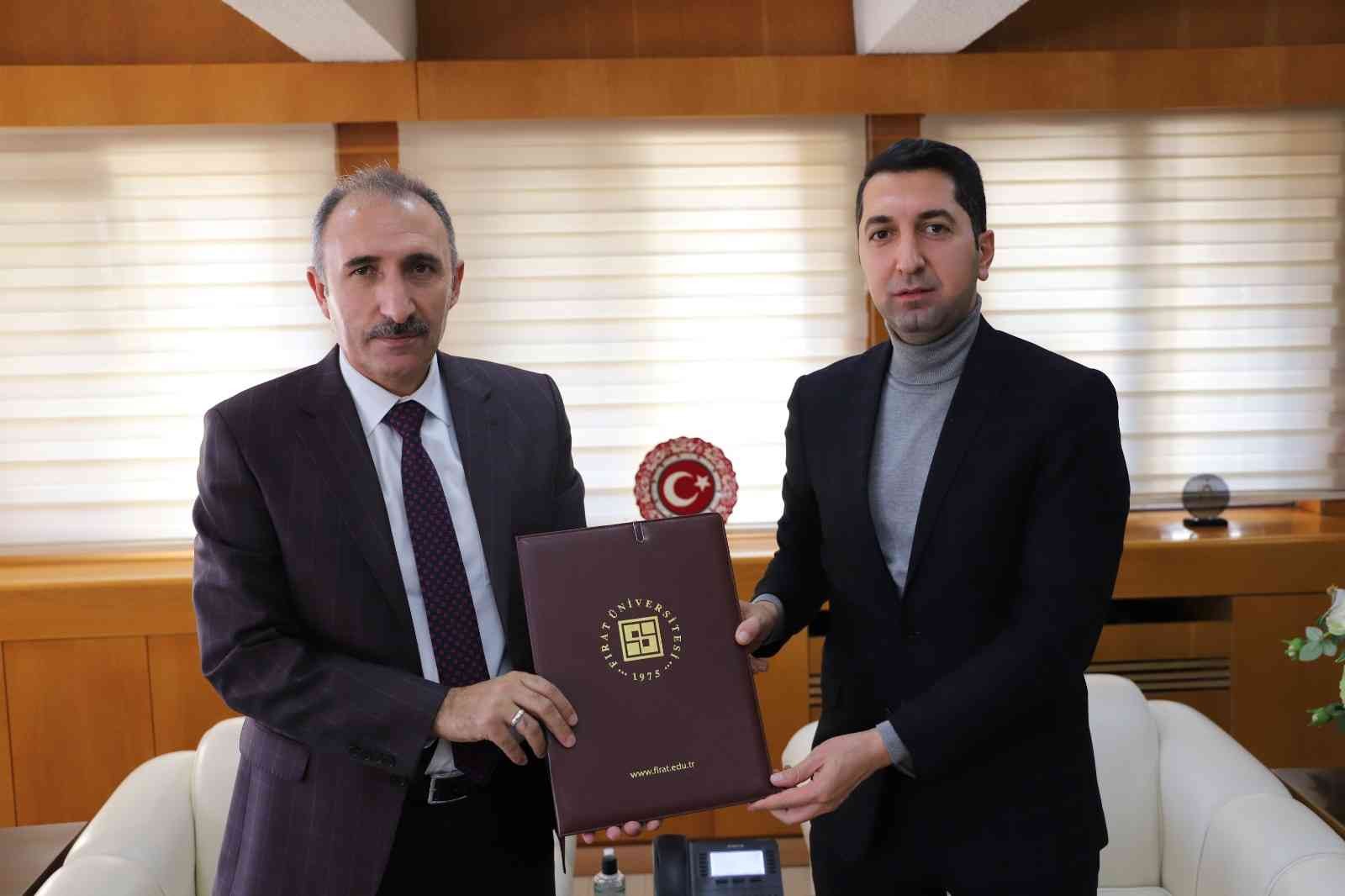 FÜ ile Gençlik ve Spor İl Müdürlüğü arasında işbirliği protokolü imzalandı #elazig