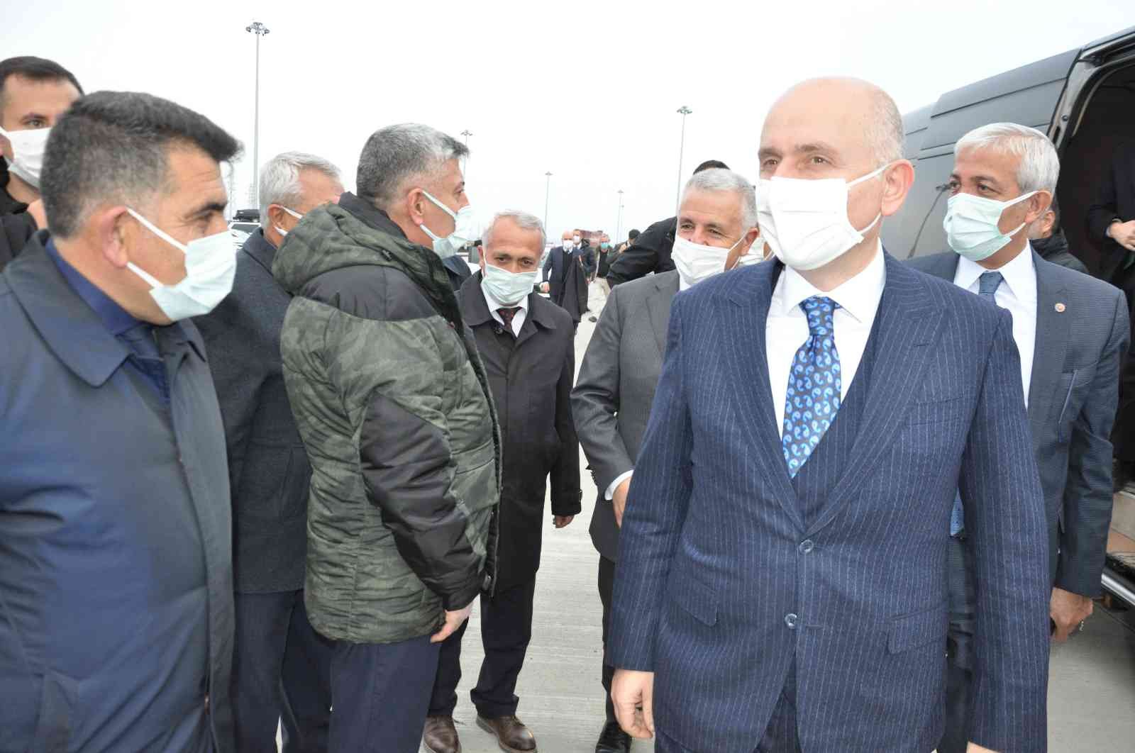 Bakan Karaismailoğlu Kars Lojistik Merkezi’nde #kars