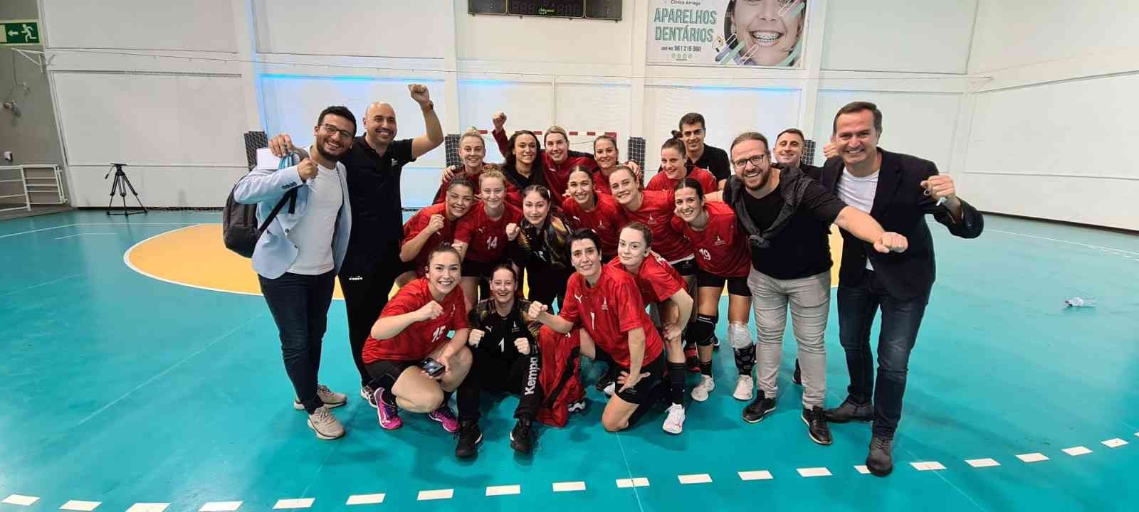 İzmir Büyükşehir Belediyesi Kadın Hentbol Takımı, Portekiz’de turladı #izmir