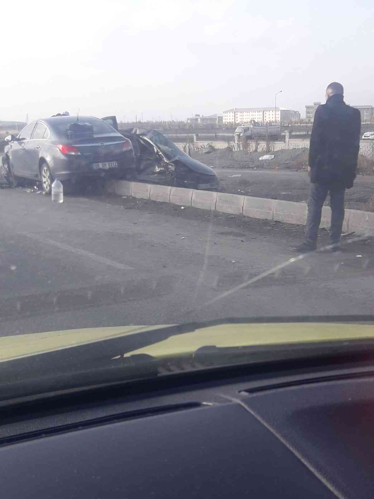 Ağrı’da korkunç kaza: 4 yaralı #agri