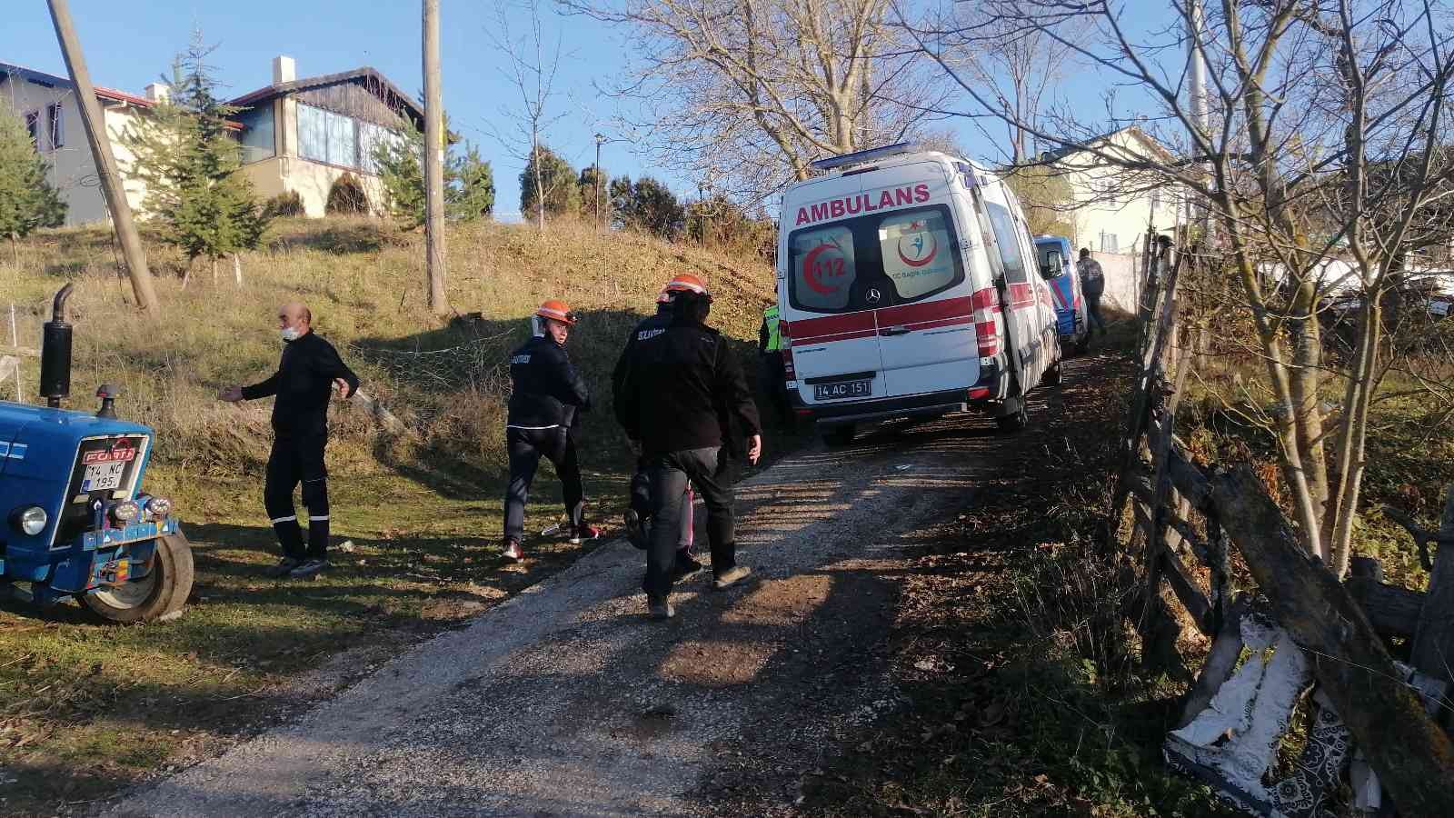 Traktör kazasında karı koca hayatını kaybetti #bolu Traktör kazasında karı koca hayatını kaybetti #bolu