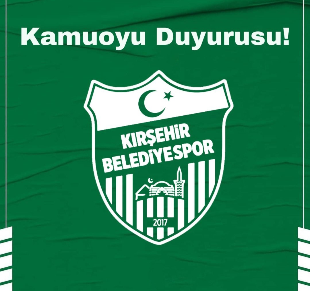 Kırşehir Belediyespor’da yönetim teknik direktörün görevine son verildiğini açıkladı #kirsehir