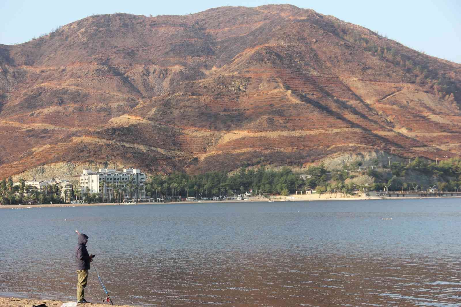 Sezon kapandı, dünyaca ünlü plaj amatör balıkçılara kaldı #mugla
