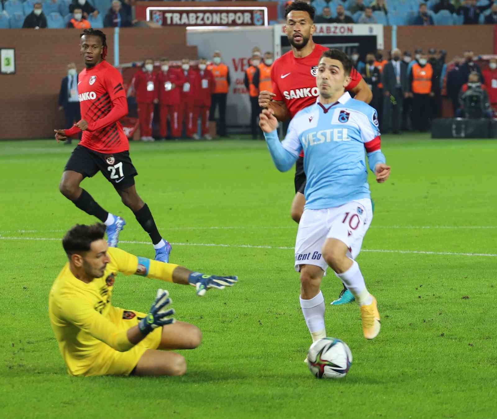 Süper Lig: Trabzonspor: 3 - Gaziantep FK: 0 (Maç sonucu) - Trabzon Haberleri