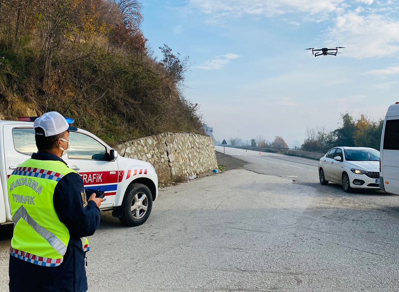 Jandarma’dan drone ile denetim