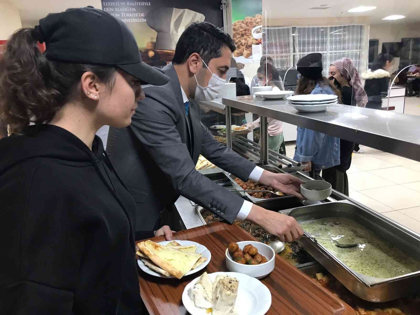 Elazığ’da öğrenciler her ayın 23’ünde yöresel yemeklerle buluşacak #elazig