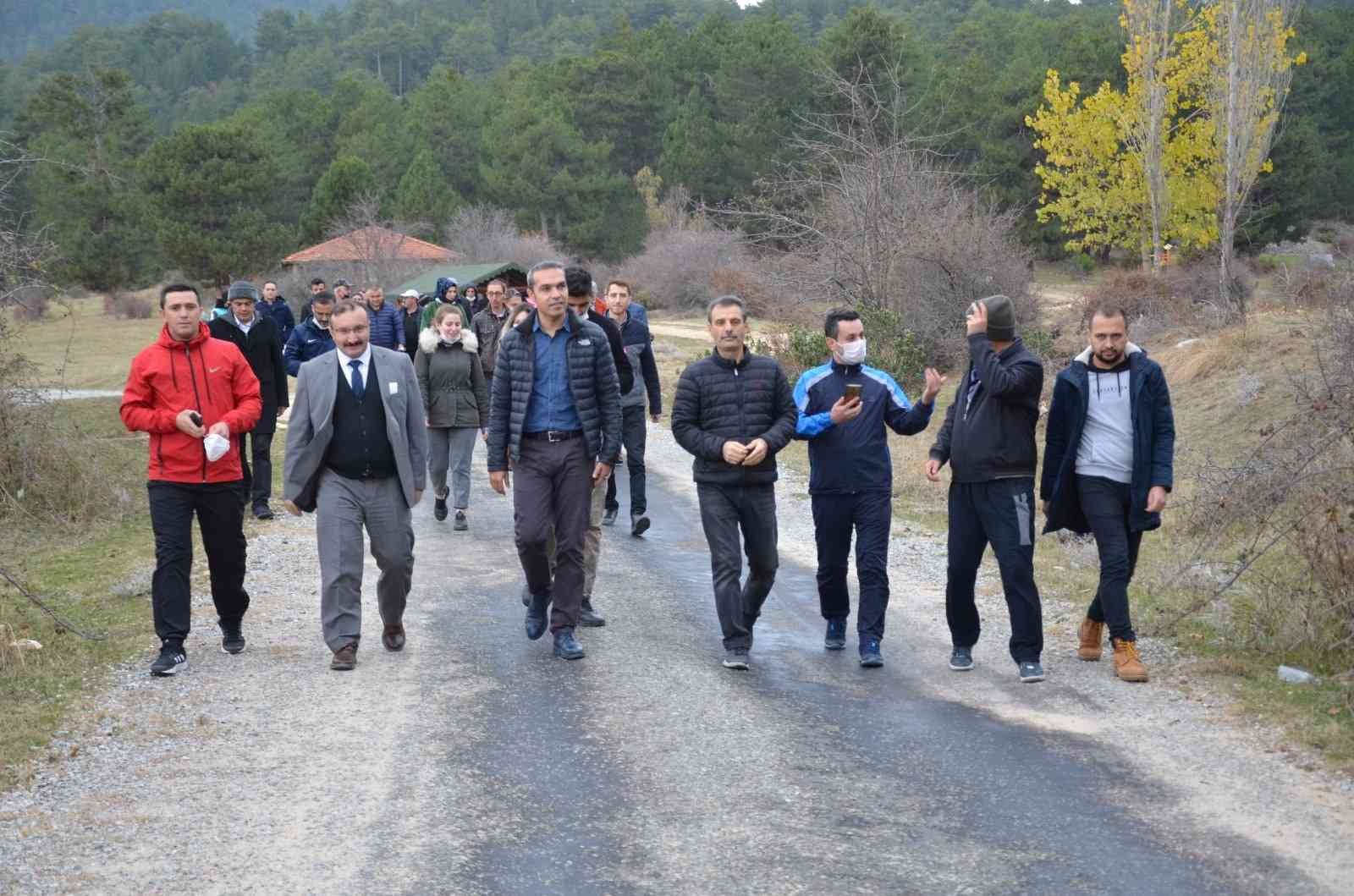 Emet’te öğretmenler doğa yürüyüşünde #kutahya