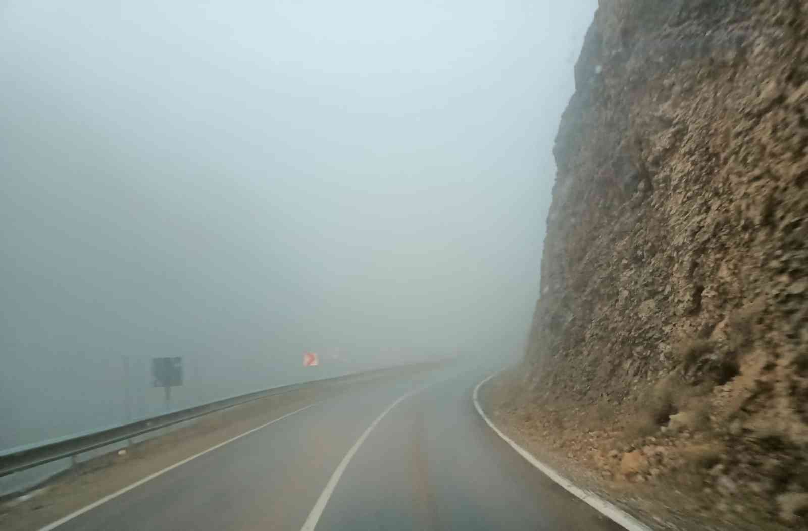 Sincik’te sis etkili oldu #adiyaman