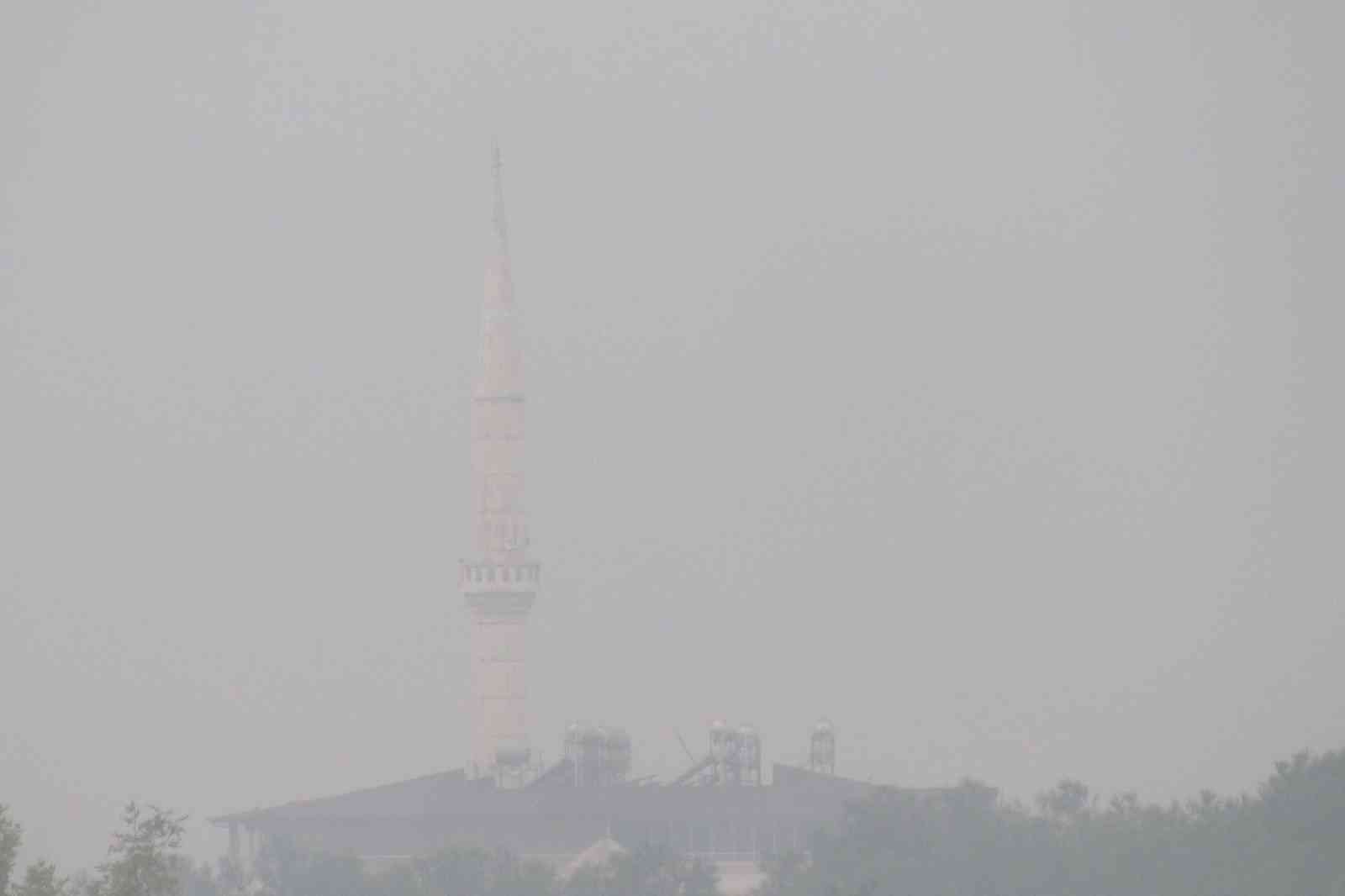 Araban’da yoğun sis etkili oldu #gaziantep
