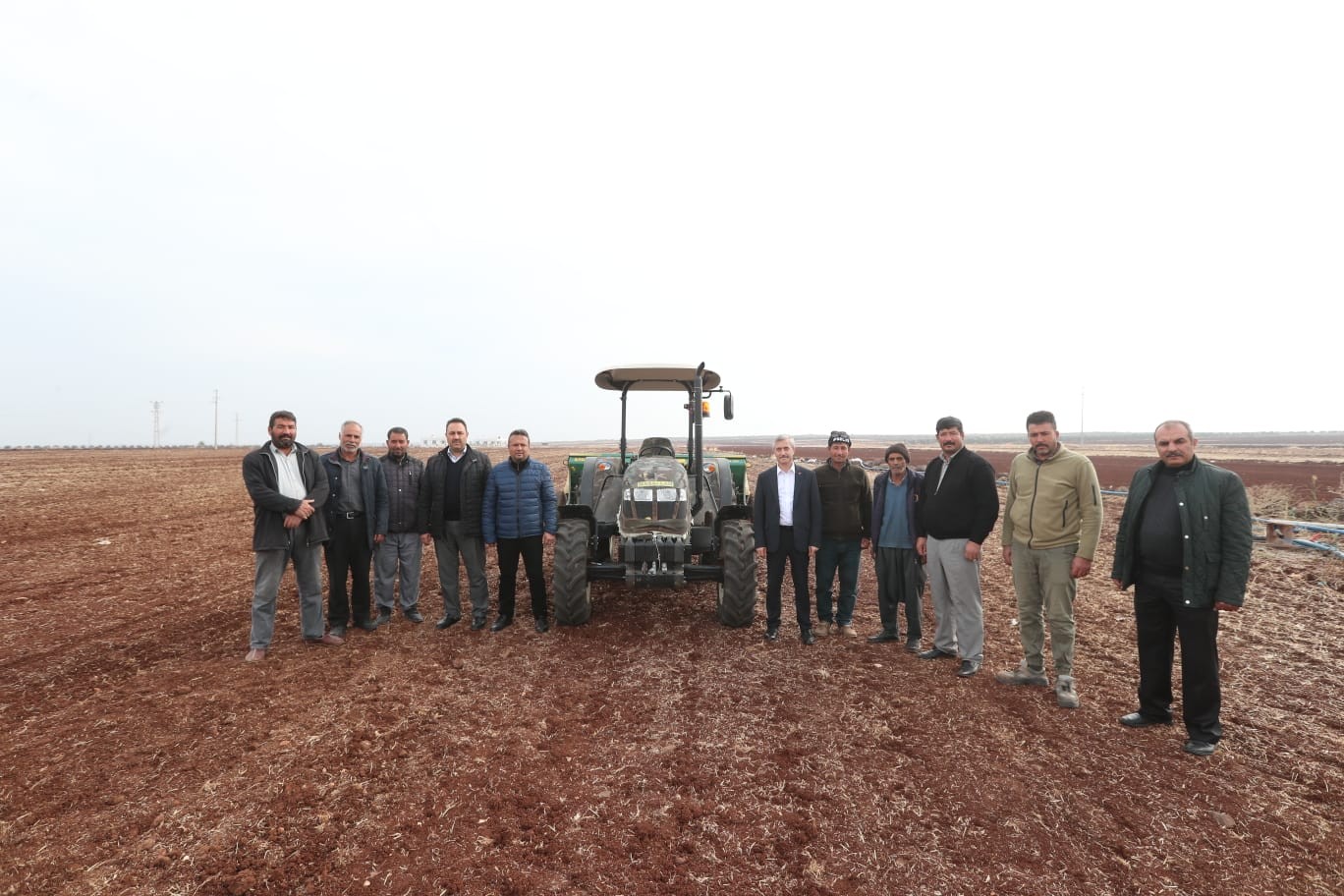 Şahinbey’de çiftçilere tohum ve gübre desteği #gaziantep