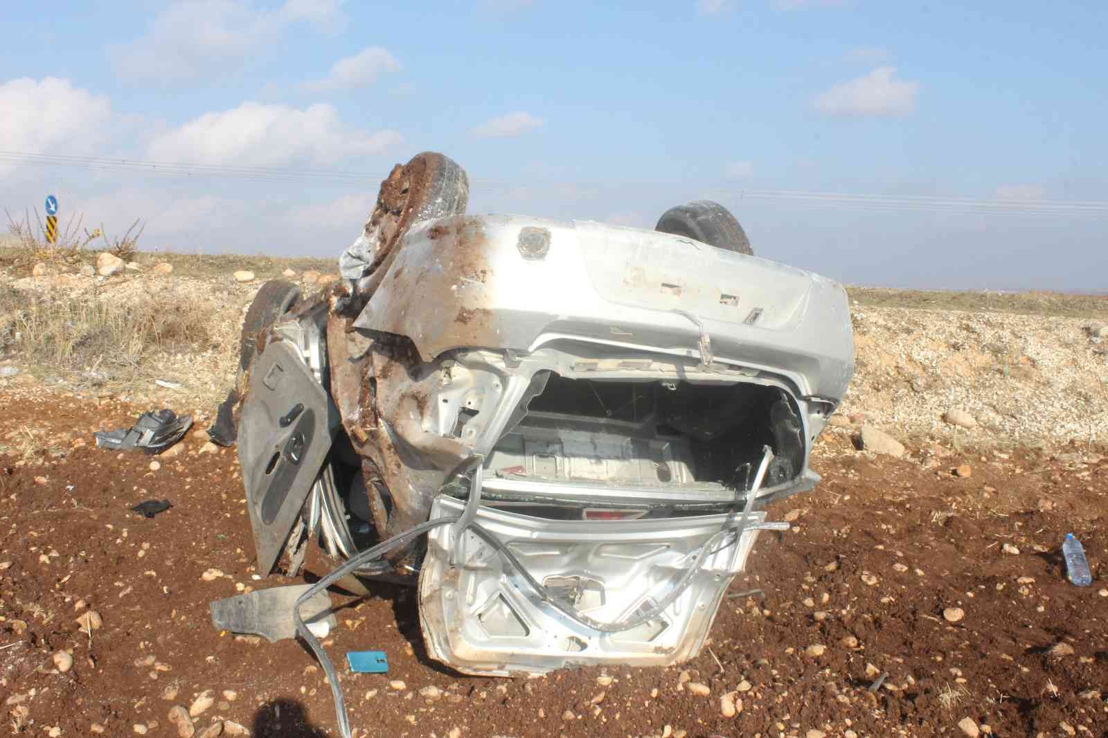 Adıyaman’da otomobil takla attı: 8 yaralı #adiyaman