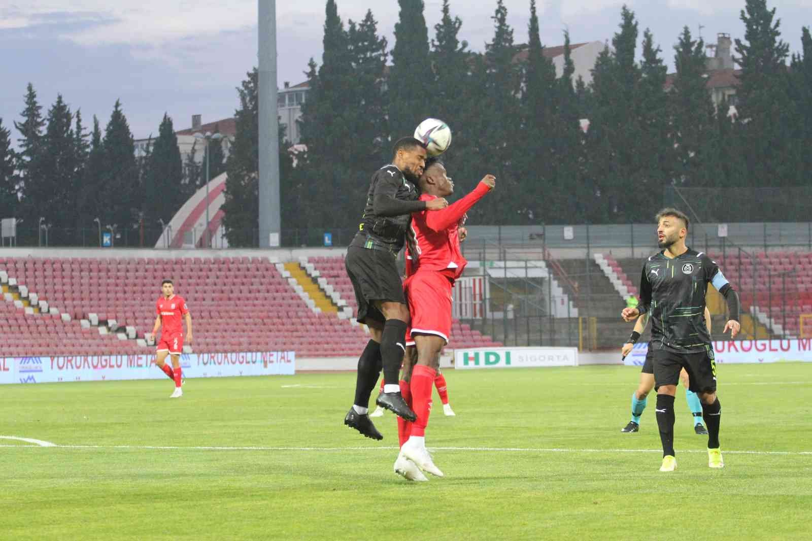 Spor Toto 1. Lig: Balıkesirspor: 0 - Manisa FK: 0 #balikesir
