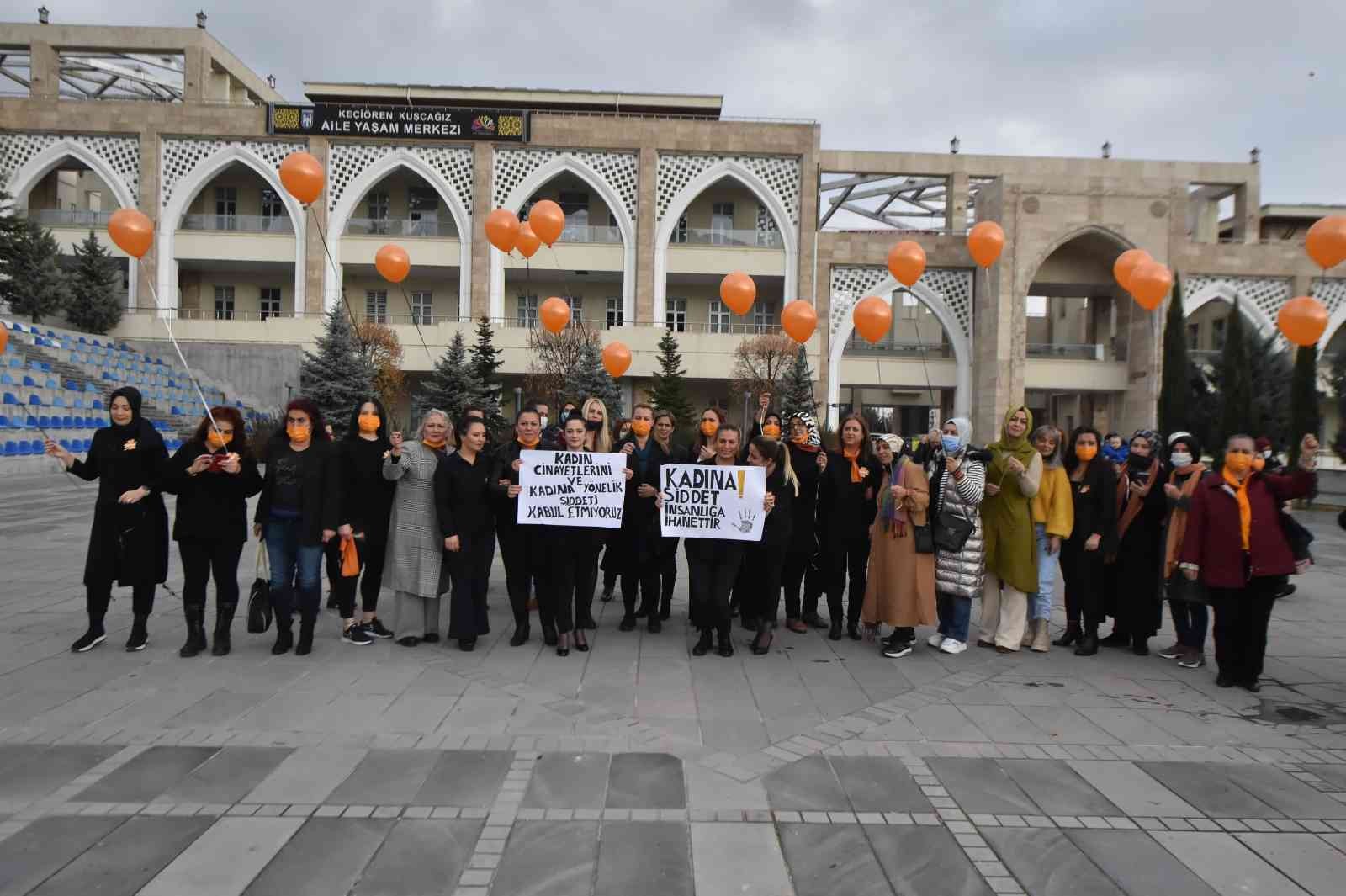 Başkent’te “Kadına Yönelik Şiddete Karşı Uluslararası Mücadele Haftası” dolu dolu geçti #ankara