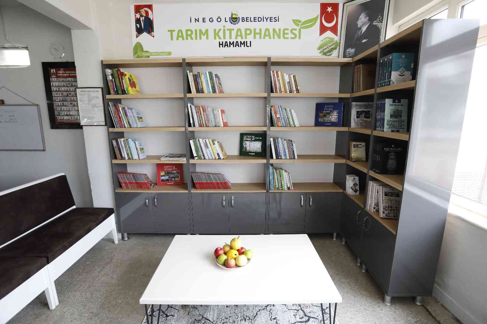 Türkiye’nin ilk tarım kitaphanesi açıldı #bursa