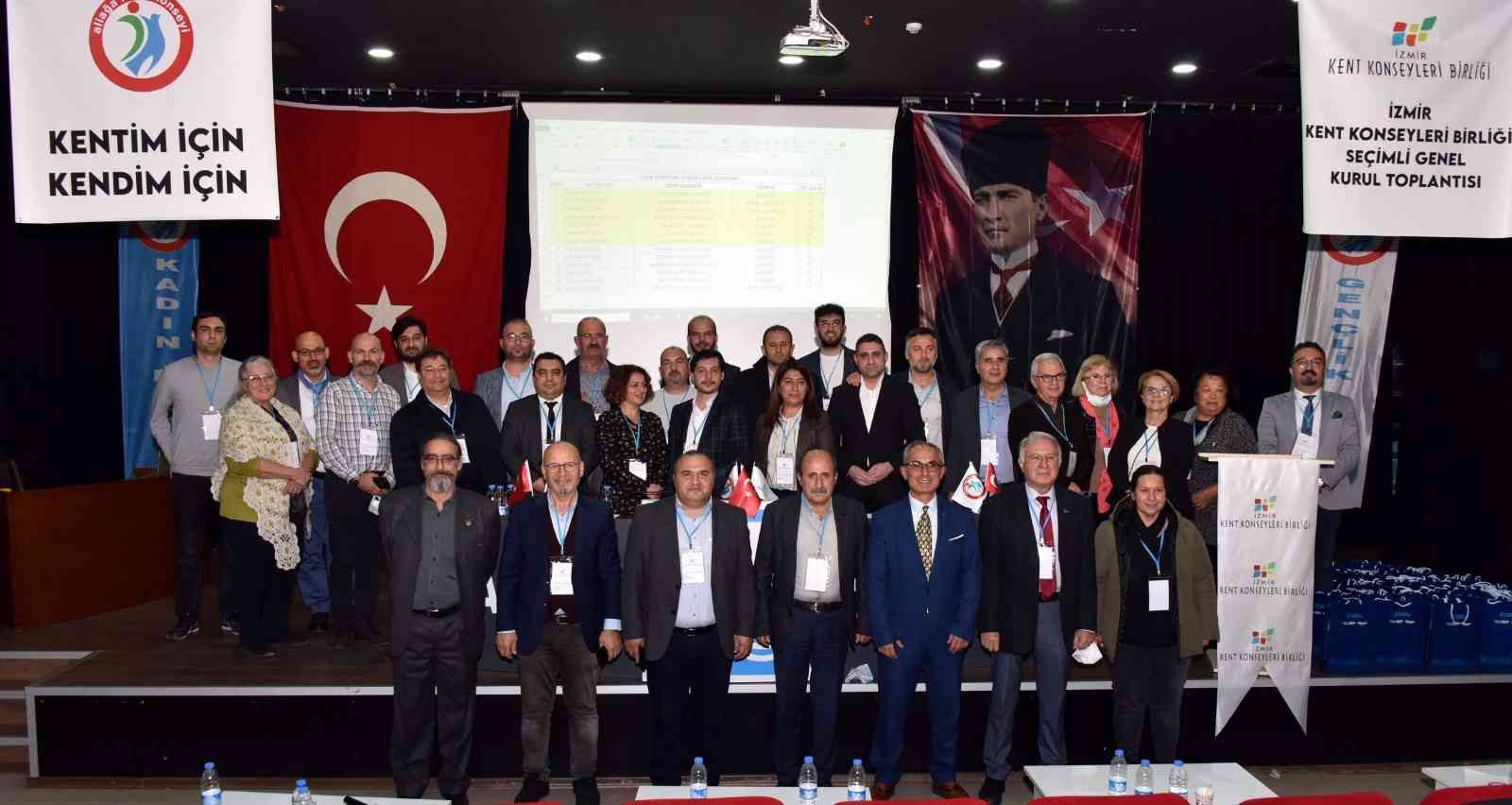 İzmir Kent Konseyleri Birliği Seçimli Genel Kurulu Aliağa’da yapıldı #izmir