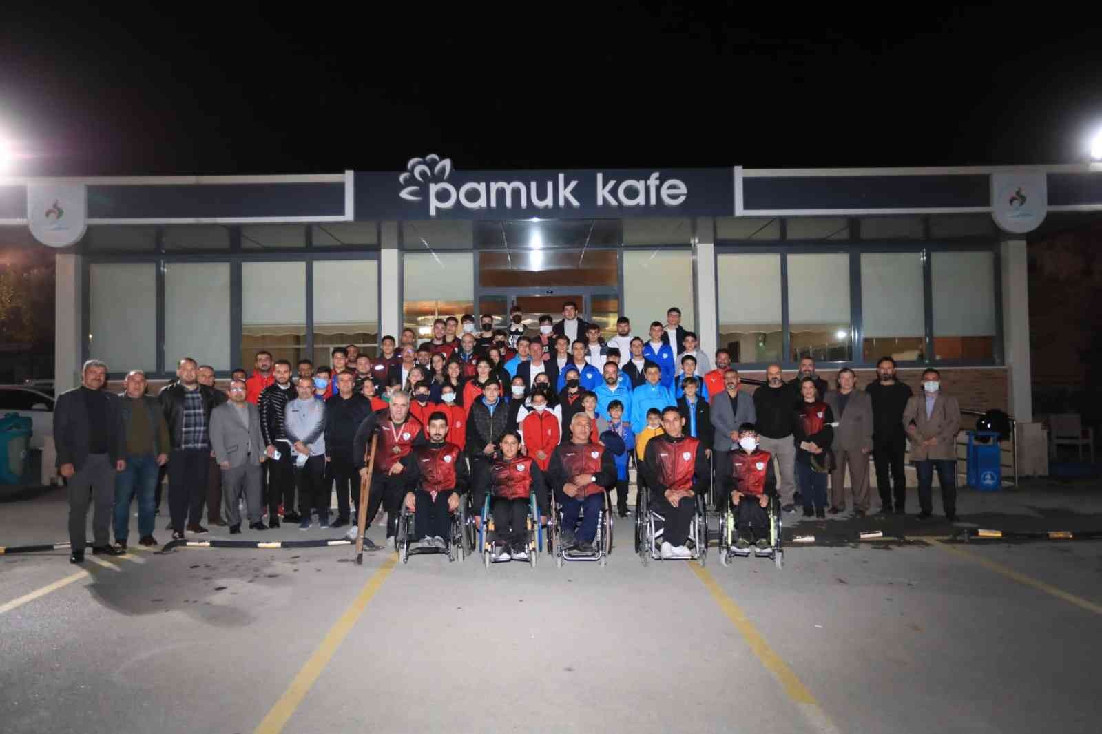 Başkan Örki, Pamukkale Belediyespor ailesini ağırladı #denizli