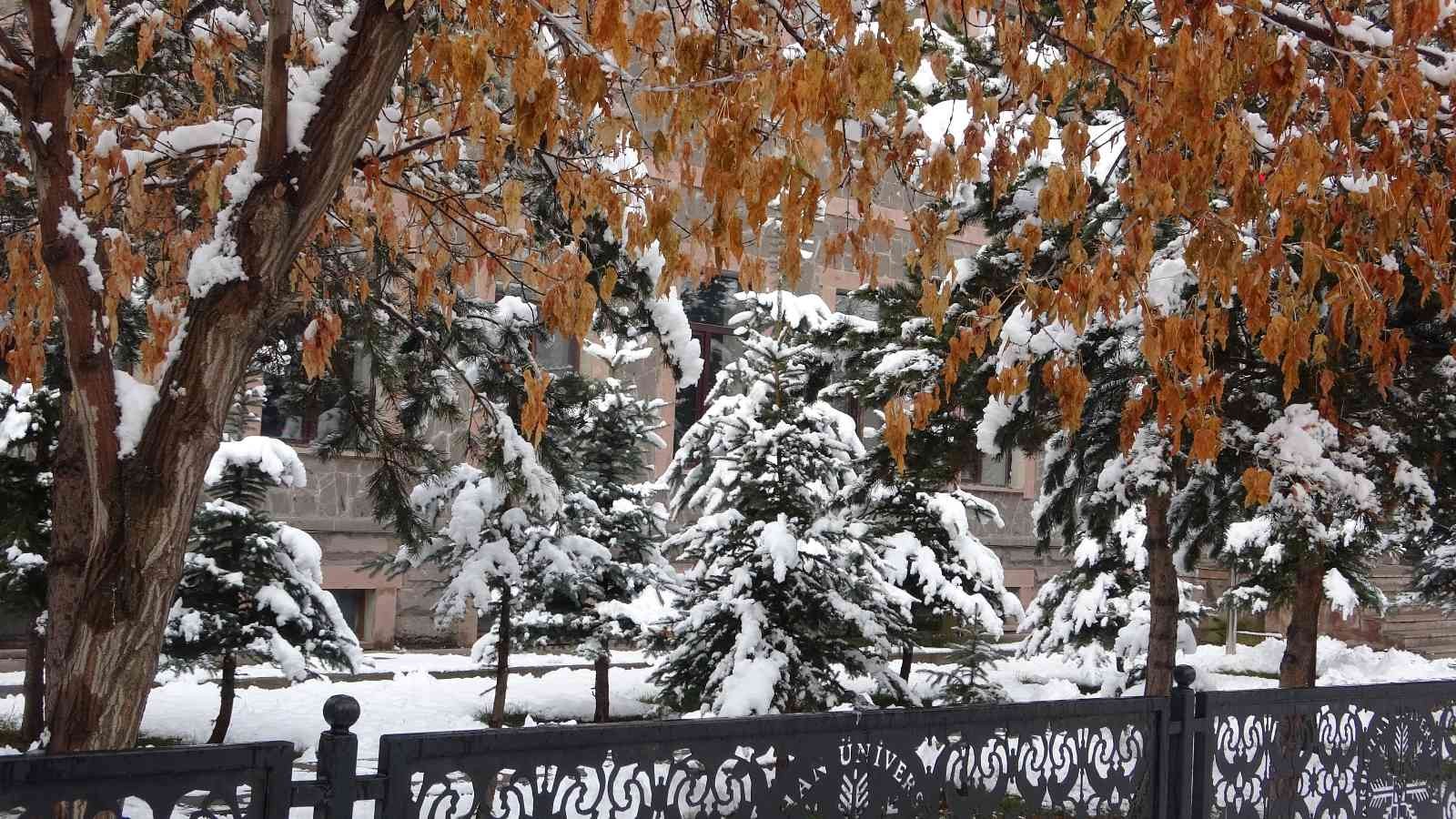 Ardahan’da kar yağışı sonrası kartpostallık görüntüler oluştu #ardahan