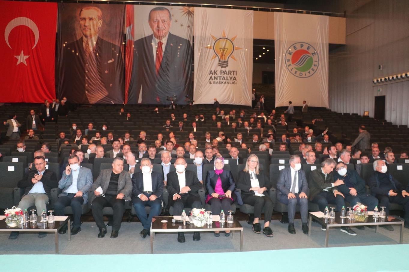 Başkan Büyükkılıç Antalya’da bölge toplantısında katıldı #kayseri