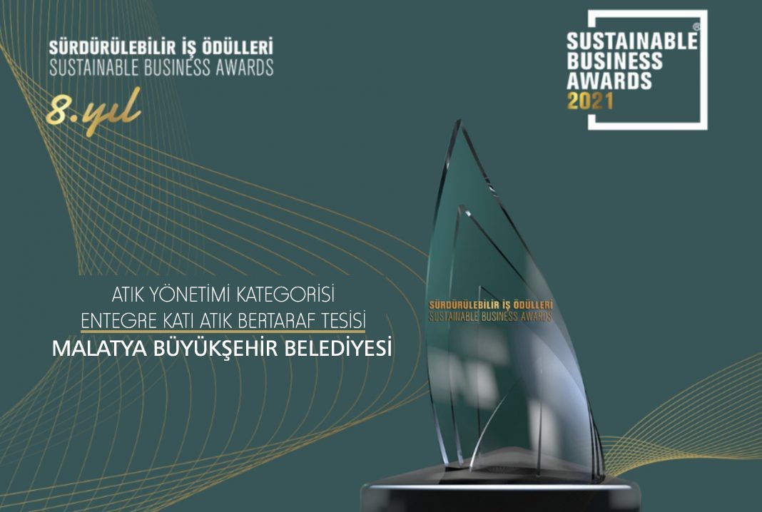 Malatya Büyükşehir entegre katı atık bertaraf tesisine ödül #malatya