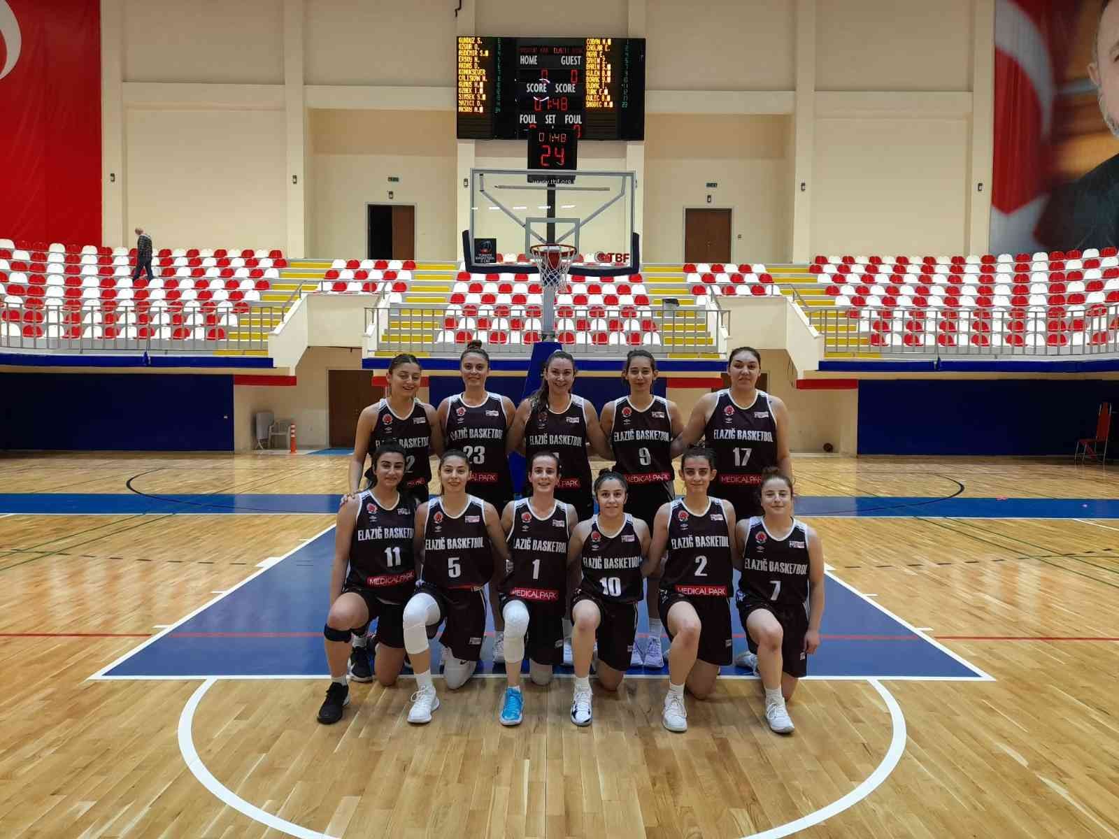 Elazığ Basketbol Kulübü 2’de 2 yaptı #elazig