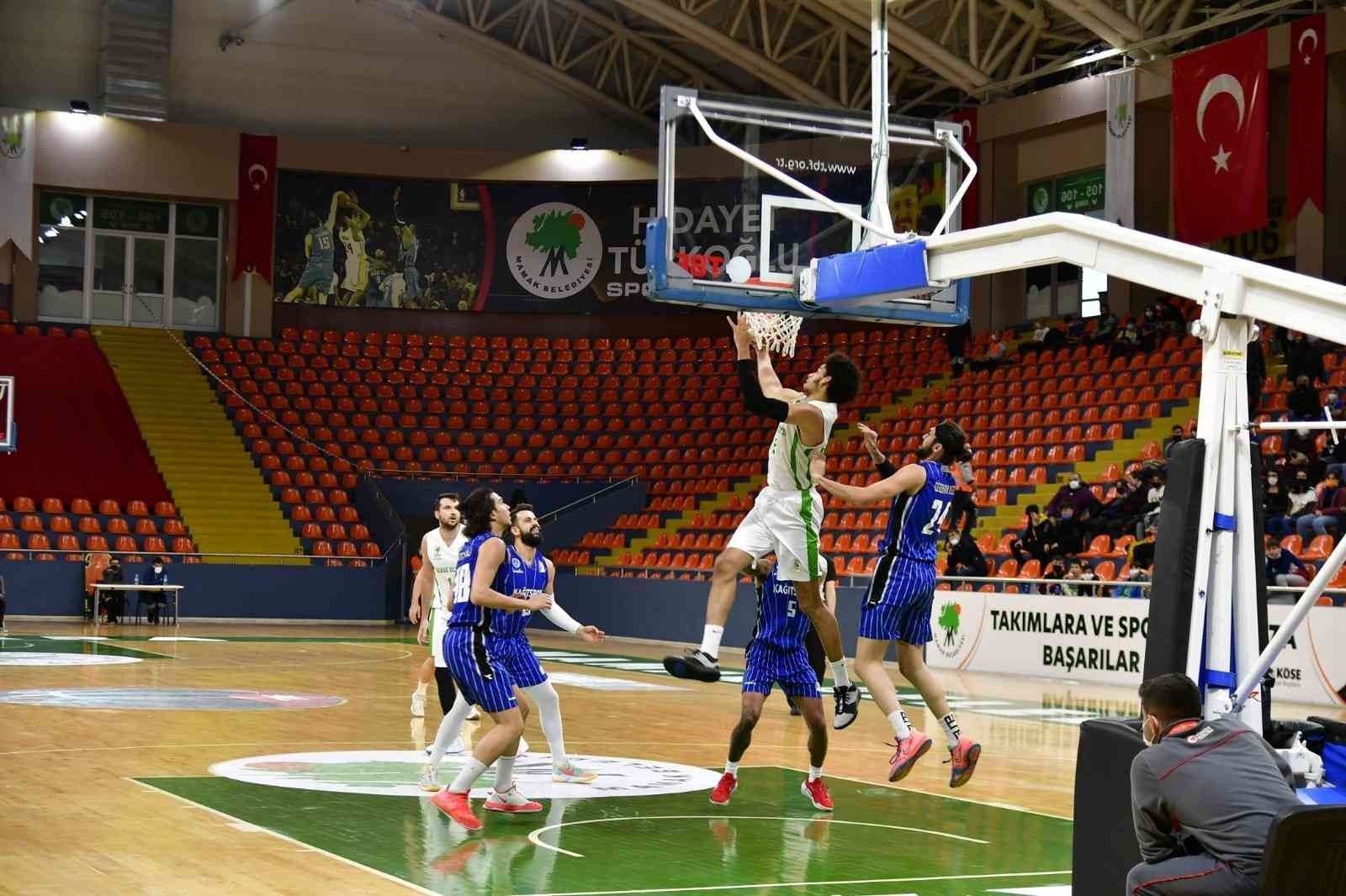 Mamak Belediyesi Basketbol Takımı evinde rahat kazandı #ankara