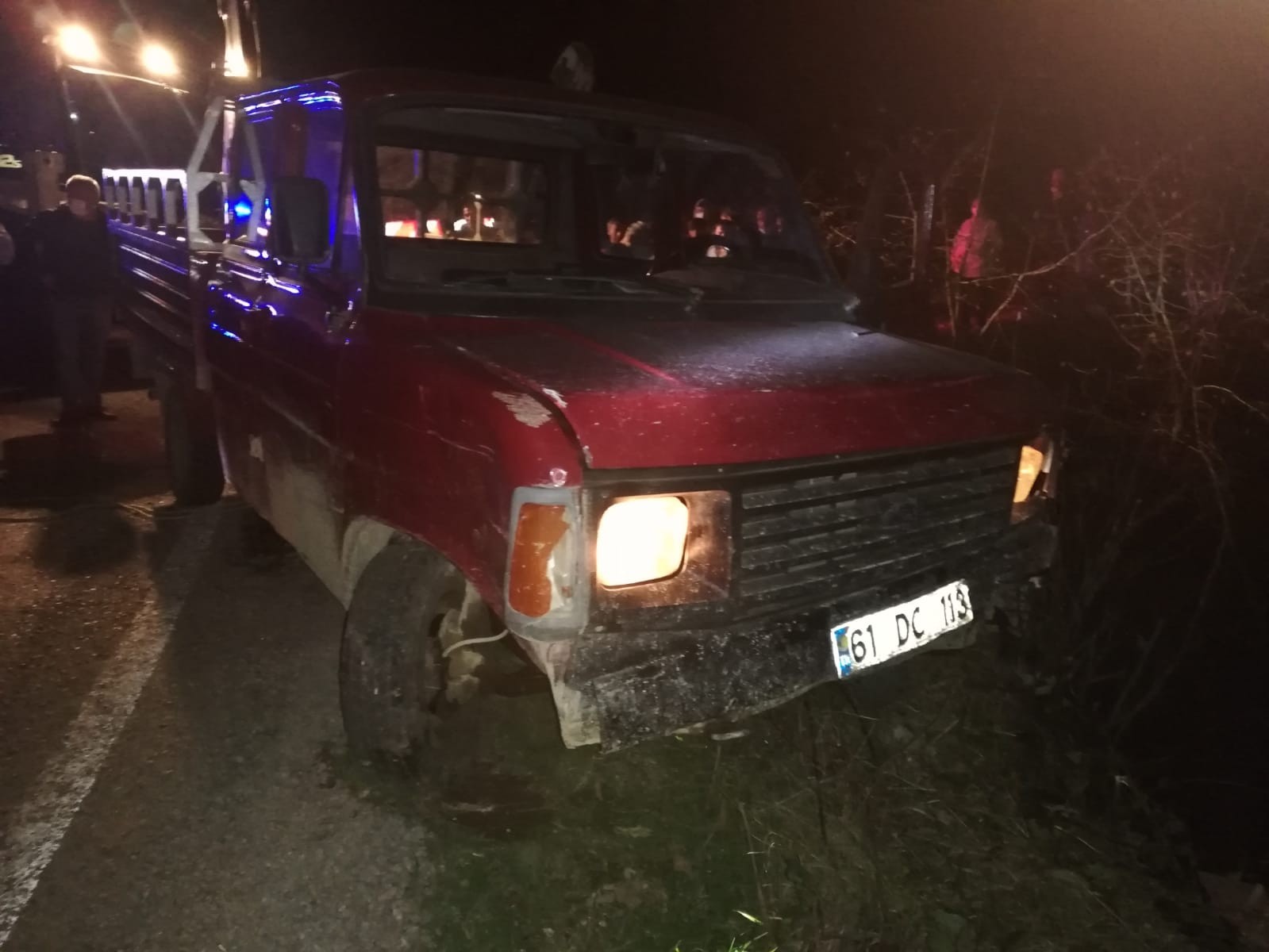 Giresun’da trafik kazası: 1 ölü, 1 yaralı #giresun
