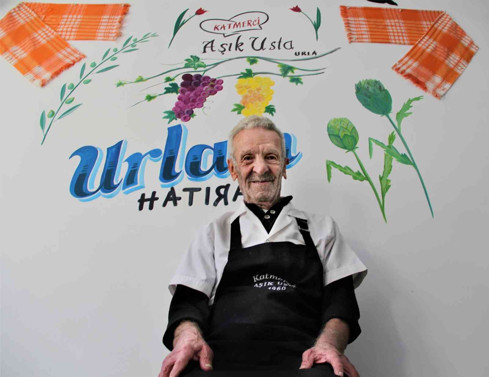 83 yaşındaki katmer ustası ’Aşık Usta’ dinçliğiyle dikkat çekiyor