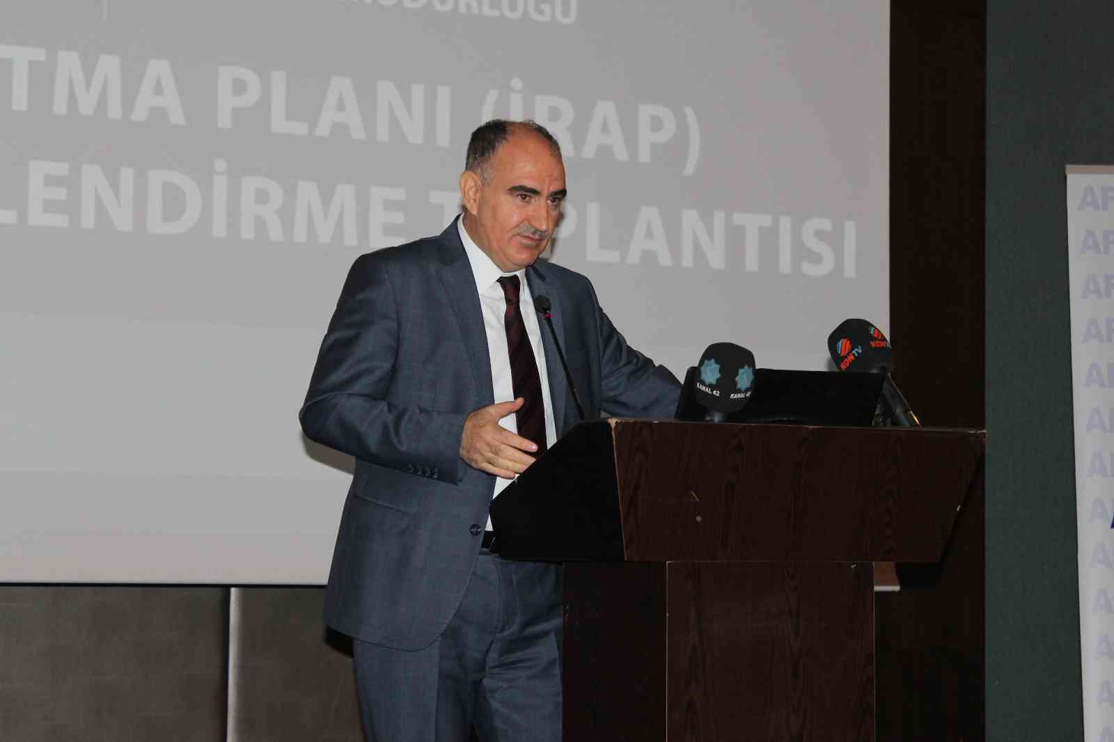 Konya’da İl Afet Risk Azaltma Planı (İRAP) toplantısı gerçekleştirildi #konya