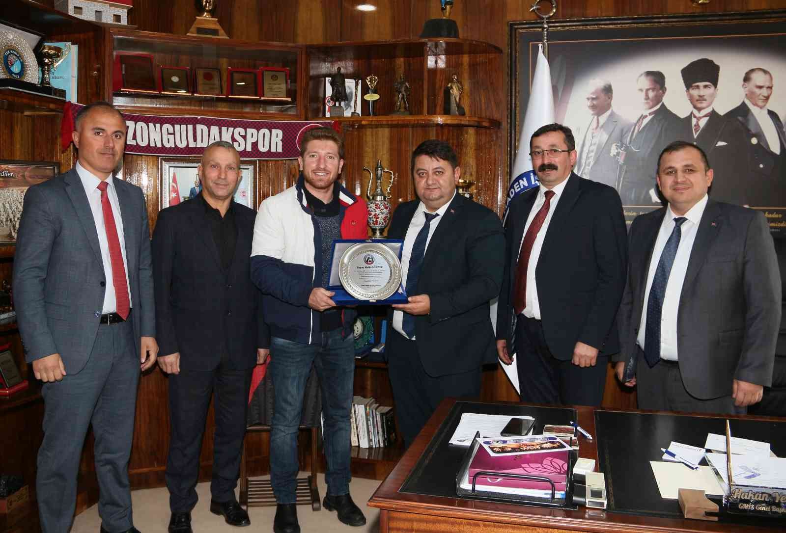 GMİS’ten Dünya şampiyonu judocu Sönmez’e teşekkür #zonguldak
